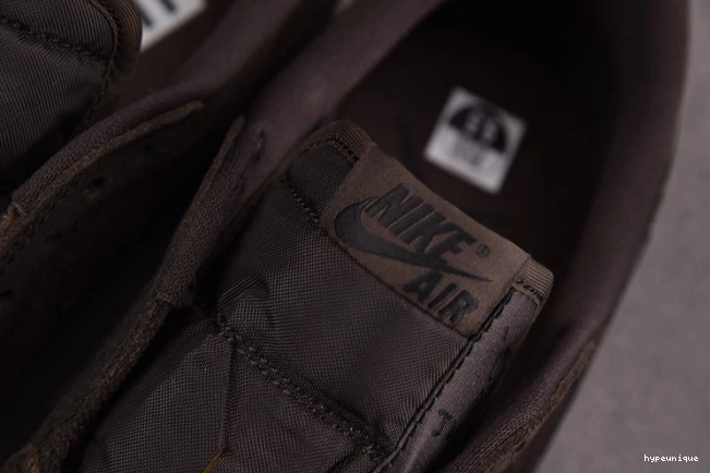 HYPE Low Travis OG 1 x Scott Jordan DM7866-202 Air Velvet Brown 0727